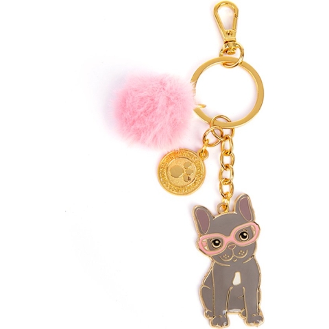 2D Sleutelhanger puppy - Studio Pets - Shady Franse bulldog