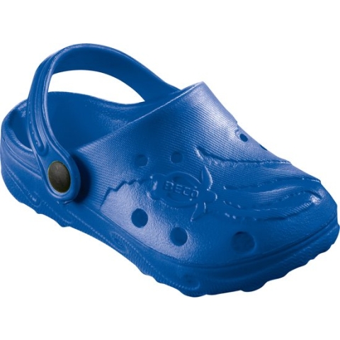 BECO kinder clogs Schildi, blauw, maat 32