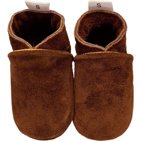 BabySteps babyslofjes Plain Cognac maat 22/23