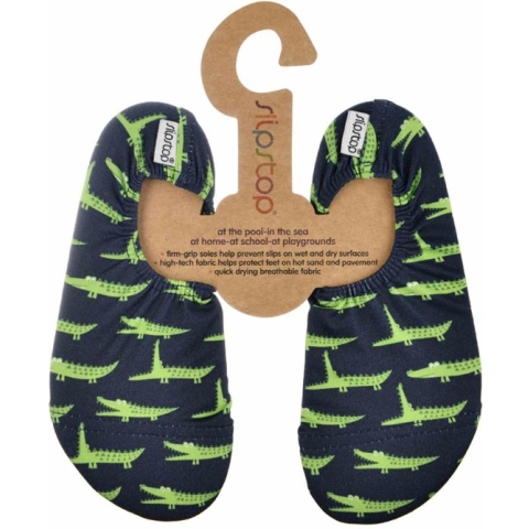 Slipstop Gator - krokodil donkerblauw groen