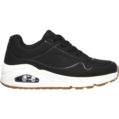 Skechers Uno-Stand On Air Jongens Sneakers - Zwart - Maat 32