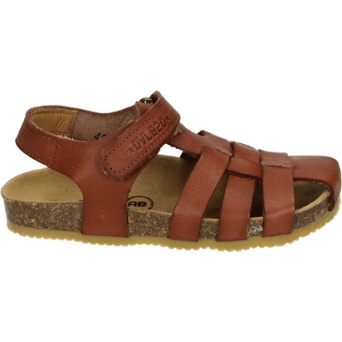 Develab 49001 - Kinderen SandalenJongens - Kleur: Cognac - Maat: 22