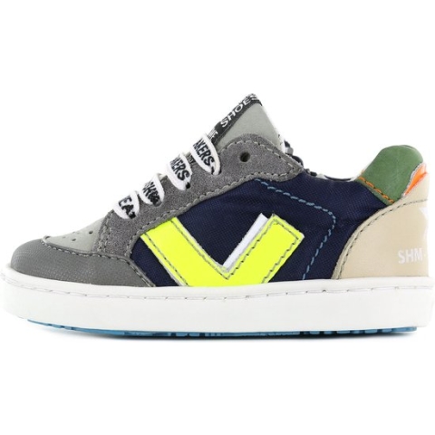 Sneakers | Jongens | GREY MARINO | Leer | Shoesme | Maat 22