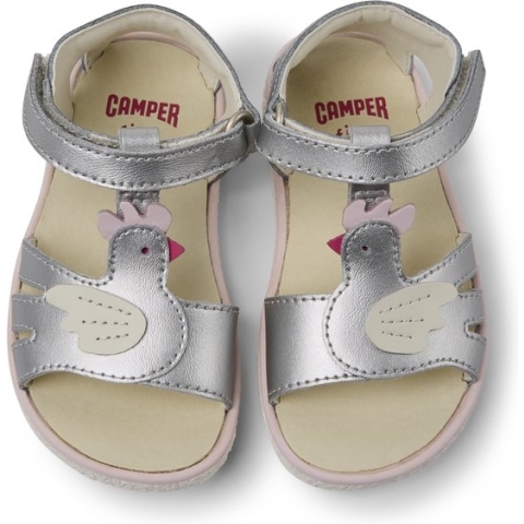 Camper Miko Sandalen - Kinderen - Zilver - 21
