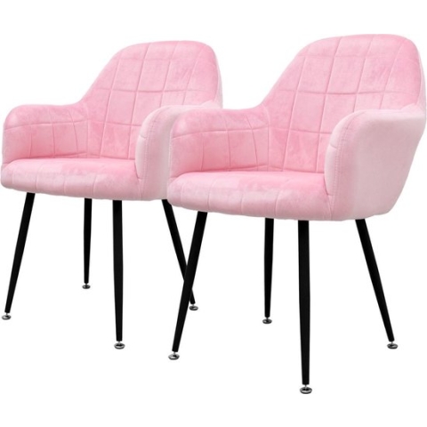 Set van 2 eetkamerstoelen Coli | ECD Germany