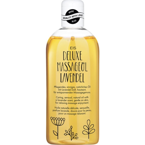 Deluxe massageolie van EIS, erotische massageolie, lavendelaroma, 250 ml