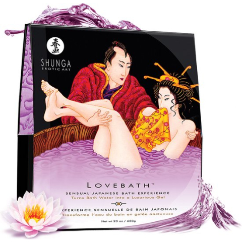 Shunga Lovebath Sensual Lotus (verandert je badwater in gel)