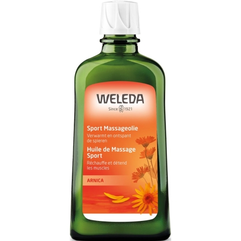 WELEDA - Sport Massageolie - Arnica - 200ml - 100% natuurlijk