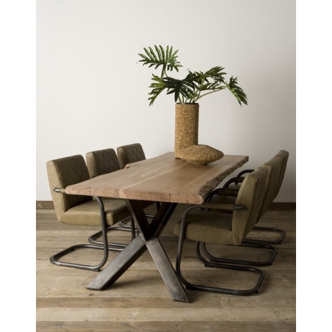 TOFF Yunta Tree-trunk dining table 240x100 - top 6/3