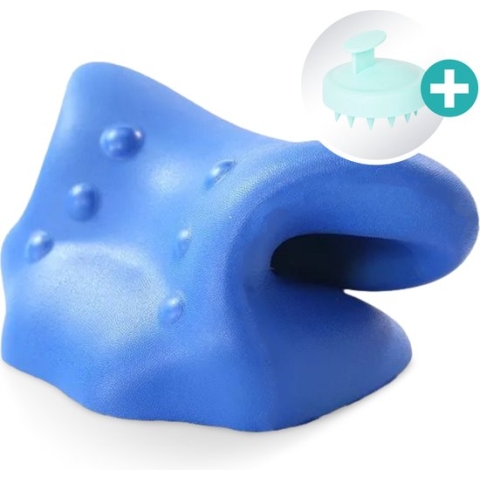 Nekstretcher - Nekmassage apparaat - Massagekussen Tegen Nekpijn - Hoofdkussen tegen Nekklachten - Nekkussen