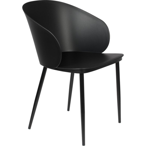 ANLI STYLE CHAIR GIGI ALL BLACK