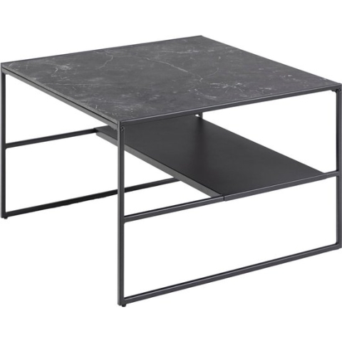 Salontafel 70 cm Finja Marmer Zwart
