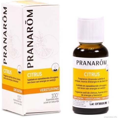 Pranarôm Citrus verstuivingsmengsel essentiële oliën (30 ml)