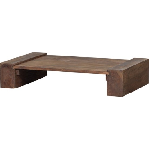 WOOOD Salontafel Cuno - Hout - Donkerbruin - 30x70x120