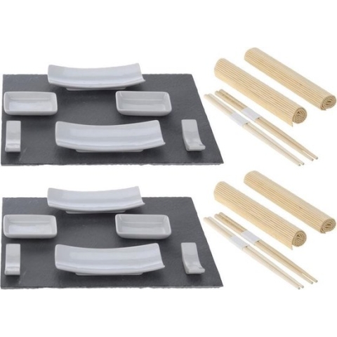 Complete sushi diner set voor 4 personen - Sushi servies - Dinersets