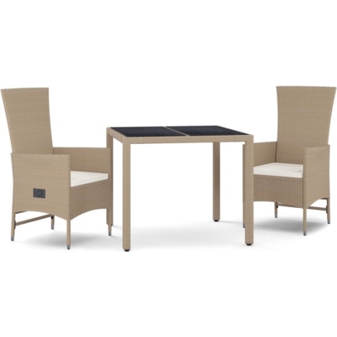 vidaXL-3-delige-Tuinset-met-kussens-poly-rattan-beige