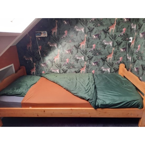 Slaaptunnel  mokka/camel voor matrasmaat 90x200