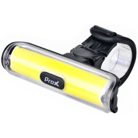 Fietslicht 100 Lumen - USB oplaadbaar - 180° LED Fietsverlichting - Koplamp fiets