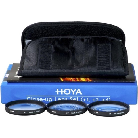 Hoya 77.0MM,CLOSE-UP SET (+1,+2,+4) II,HMC