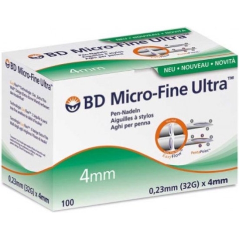 Bd Micro Fine Pennalden 32G4Mm - 100St