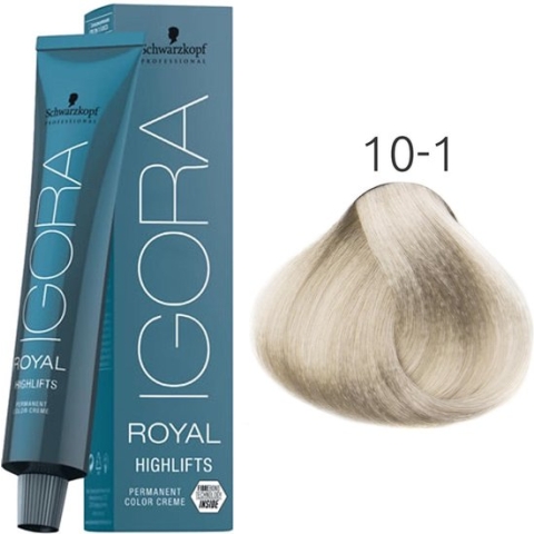 Permanente Kleur Igora Royal Schwarzkopf 10-1