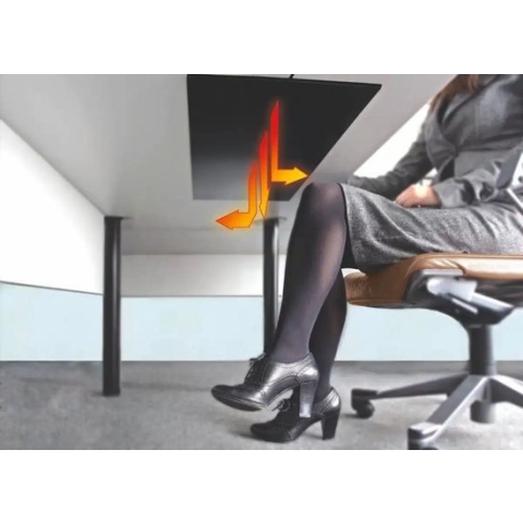 Infrarood bureau verwarming fiber plaat zelfplakkend 150Watt inclusief dimmer