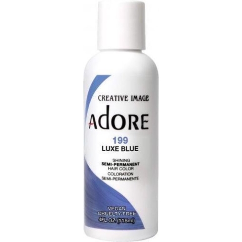Adore Shining Semi Permanent Hair Color |Adore 199 Luxe Blue | Haaverf