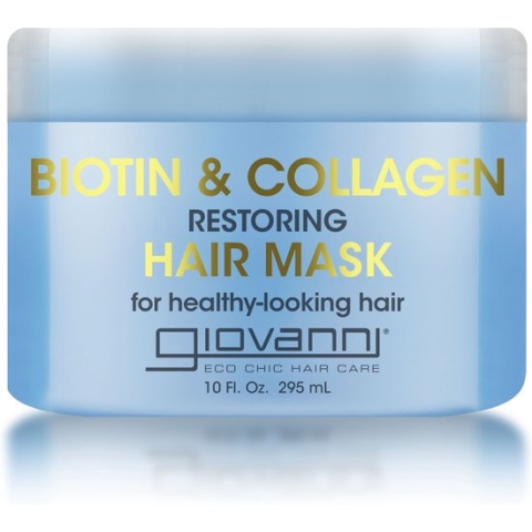 Giovanni Cosmetics-Biotin & Collagen Restoring Hair Mask - 295ml