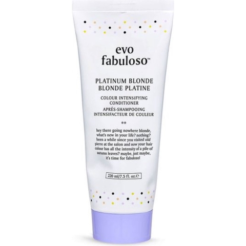 EVO Fabuloso Colour Boosting Treatment -Platinum Blonde