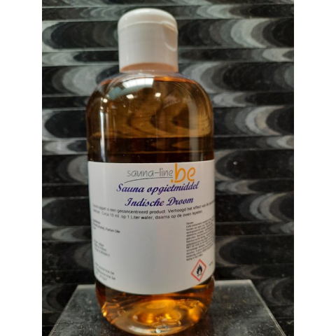 sauna opgietmiddel Indische droom 250 ml -sauna geuren - sauna opgiet