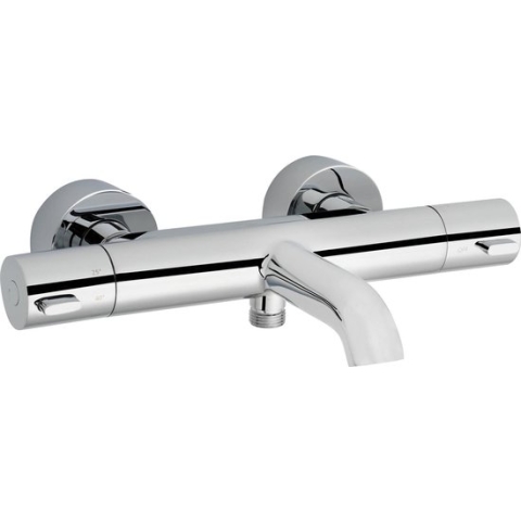 Ben Lavion - Badkraan - 15 cm - Thermostaatkraan - Chroom - Cooltouch
