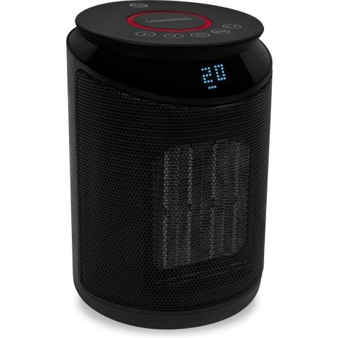 VONROC Elektrische kachel - ventilatorkachel - 1000W/2000W - keramisch - 3 standen - zwenkfunctie -  LED display - thermostaat en timer - 20m2