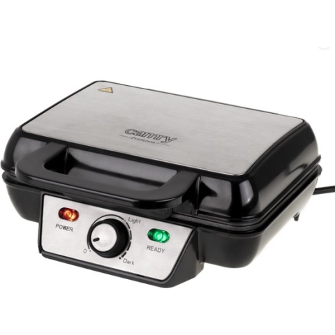Wafelijzer - Wafelmaker - 1600W - Zwart