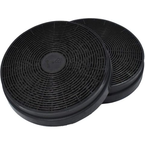 Bomann KF 561 koolstoffilter set 2 stuks voor Bomann DU 771, DU 7603, DU 7605