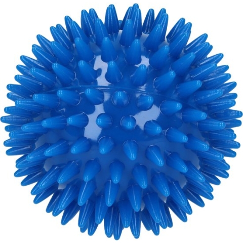 Massagebal Professionele Triggerpoint Bal – 8cm Hoge Dichtheid Massagestekels – Lacrossebal – Blauw