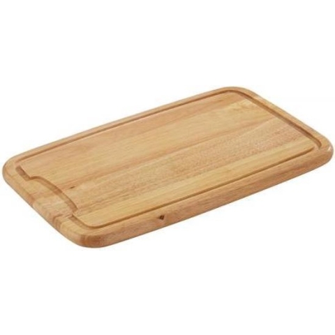 Houten trancheer- / snijplank met groef - 42 x 27.5 cm - Zassenhaus