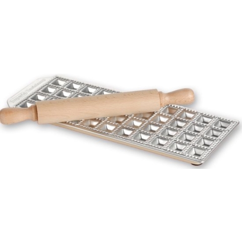 Imperia Raviolivorm Classic Small met Deegroller - 44 Vormen - 25 x 25mm