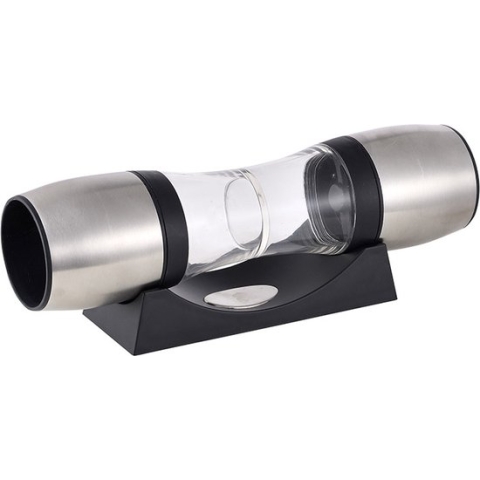 Masterpro Peper- & Zoutmolen - met Houder - RVS
