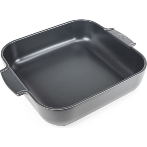 Peugeot Appollia ovenschaal - vierkant - grijs - maat L - 37,5 cm