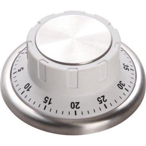 Keukentimer wit/magneet
