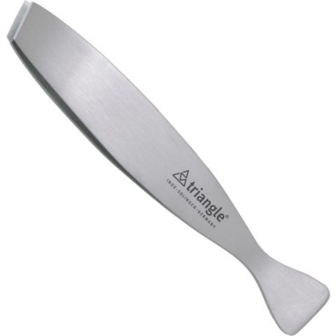 Triangle Visgratenpincet Schuin Roestvrij Staal in Doos 17.5 cm