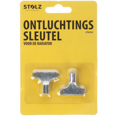 Ontluchtingssleutel verwarming - Set van 2 stuks