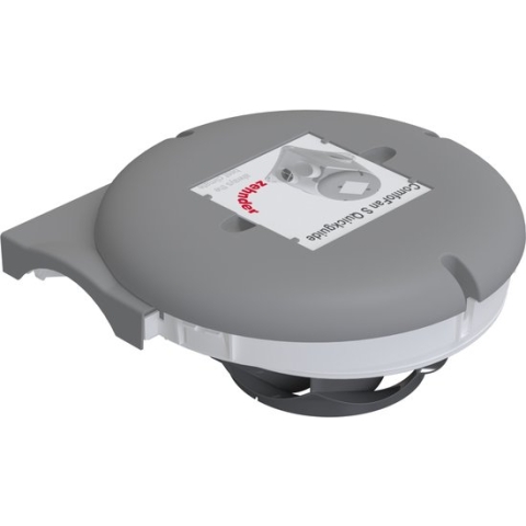 Zehnder ComfoFan Silent Move Up ventilatordeel met ingebouwde vochtsensor, RF-ontvanger met randaarde. Debiet tot 425 m3/h