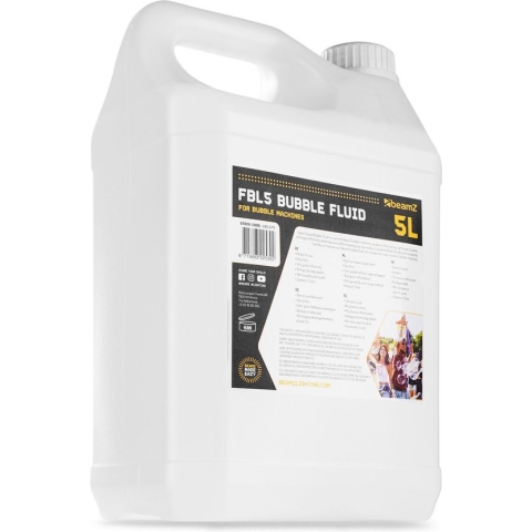 Bellenblaasvloeistof - BeamZ bellenblaas navulling voor bellenblaasmachines - 5 liter - Universeel