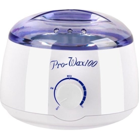 Waxapparaat - 100Watt - wit/paars - ontharen - waxen - waxverwarmer