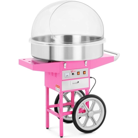 Royal Catering Suikerspinmachine - 72 cm - 1200 watt - inclusief onderstel