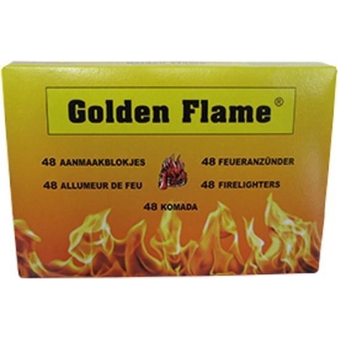 Golden Flame Aanmaakblokjes wit