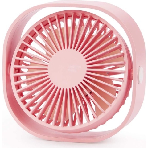 SmartDevil USB Ventilator - Tafelventilator Roze - Stille Mini Usb Fan - Bureau Ventilator - Bed Ventilator - Luchtkoeler - Klein, Stil en Geruisloos - 360º Kantelbaar - 3 Snelheden - Thuis - Kantoor - Reizen