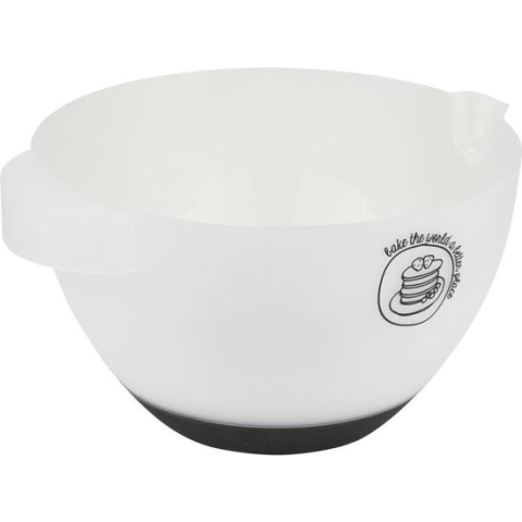 Mengkom - kunststof - 23 cm - 3 liter - Beslagkom