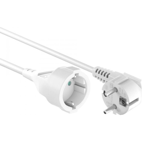 Allteq - Verlengkabel - Wit - 15 meter